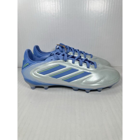 Size 8.5 Men's Adidas Copa Pure 3 Pro FG Soccer Cleats ID9043 Blue NEW - Picture 1 of 8
